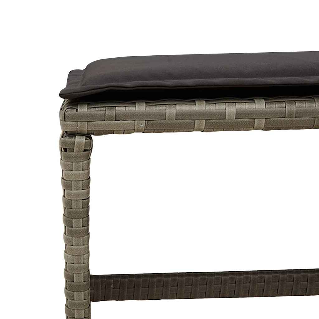 Garden Dining Set | Grey, Brown, Dark Grey