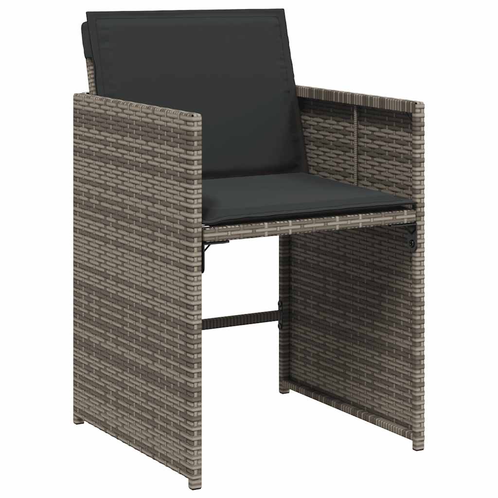 Garden Dining Set | Grey, Dark Grey