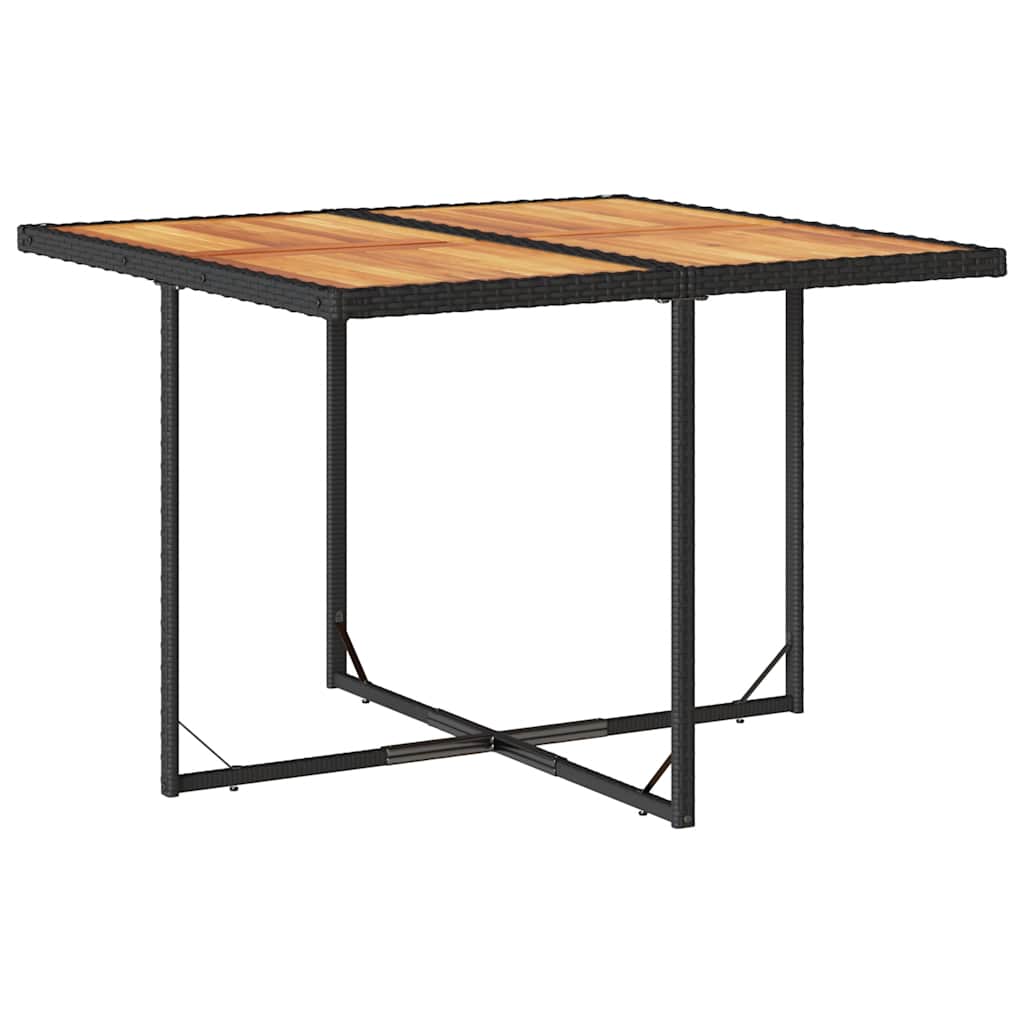 Garden Dining Set | Black and cream