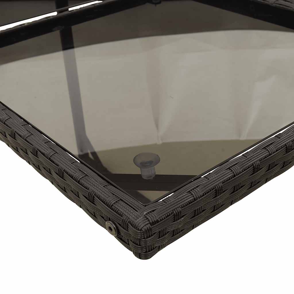 Garden Dining Set | Black, Cream White