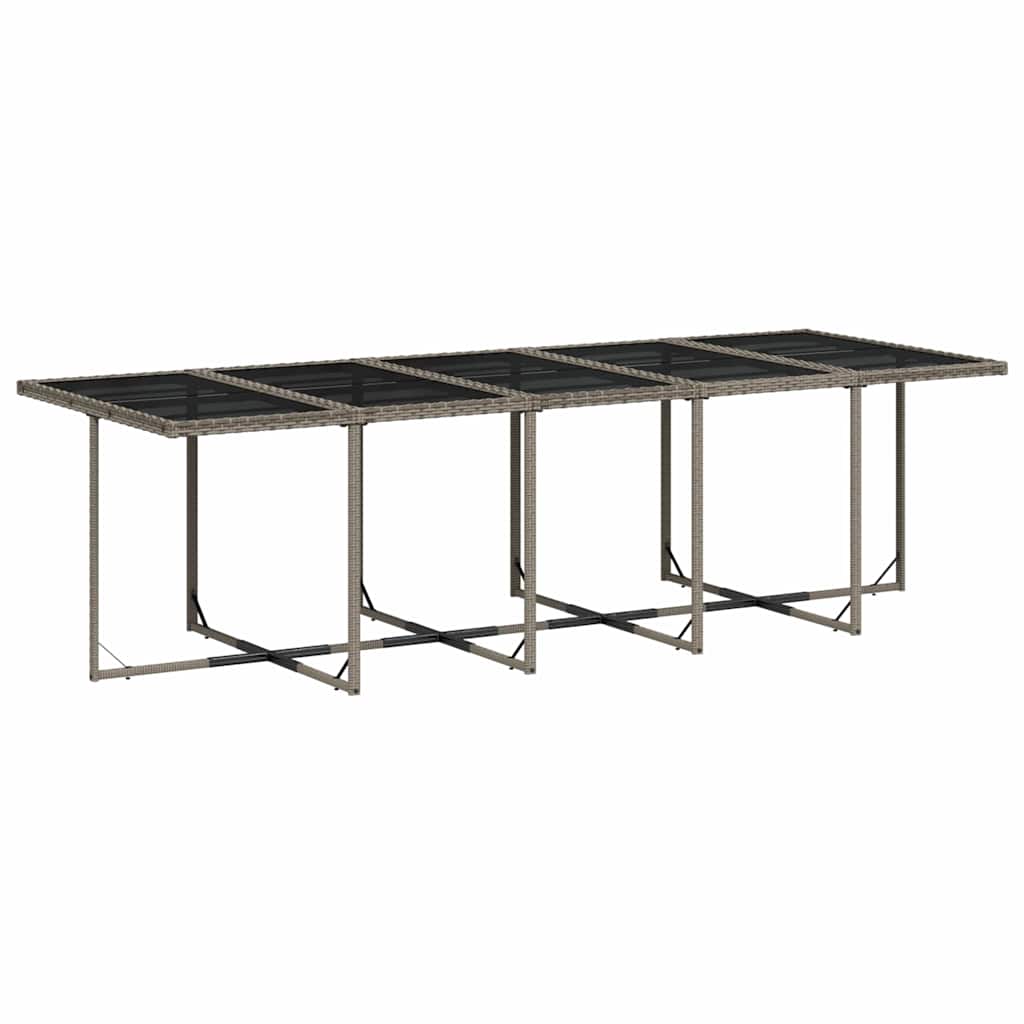 Garden Dining Set | Grey, Dark Grey, Black