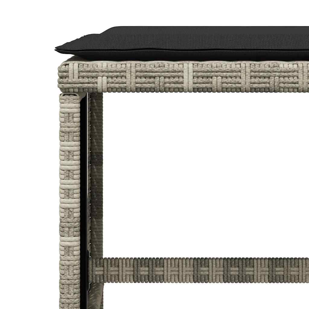 Garden Dining Set | Light Grey, Anthracite, Black