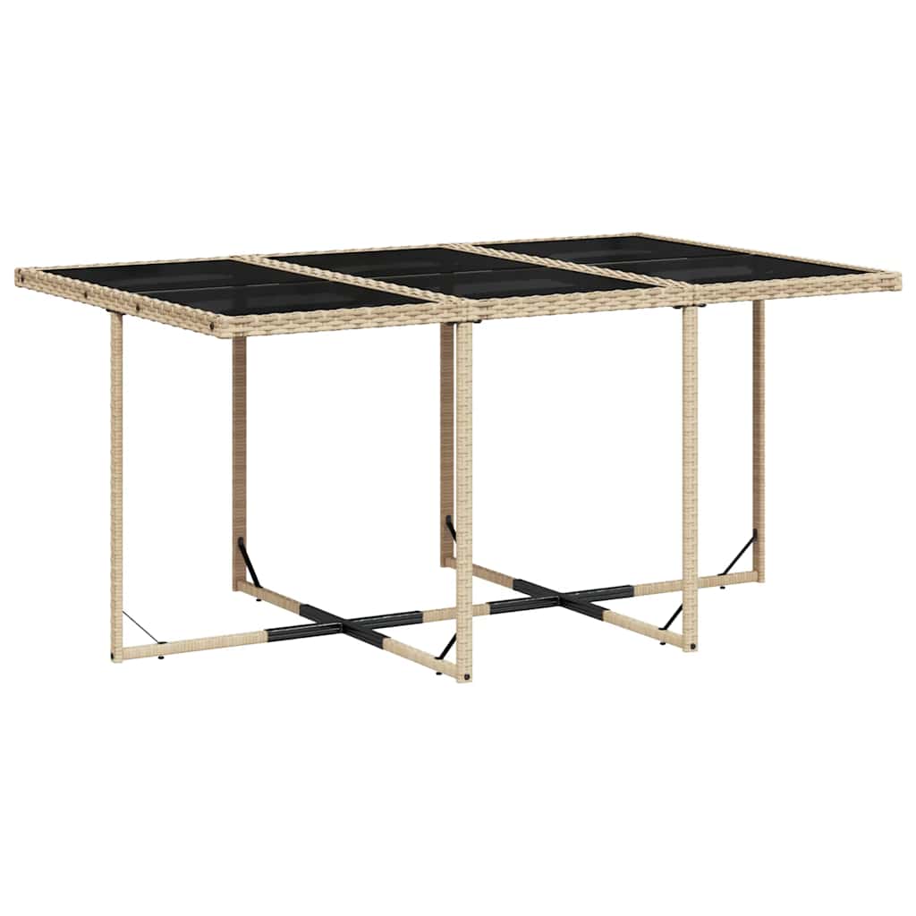 Garden Dining Set | Mix beige, Light grey