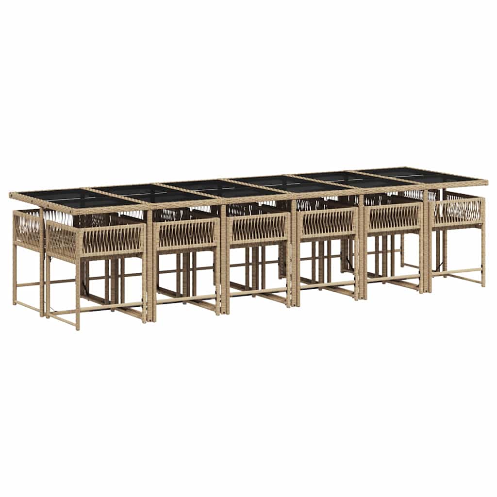 Garden Dining Set | Mix Beige