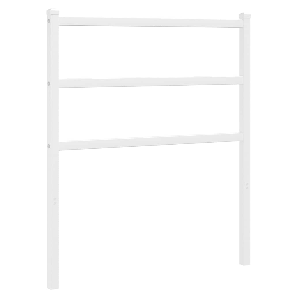 Metal Replace Headboard White 75 cm