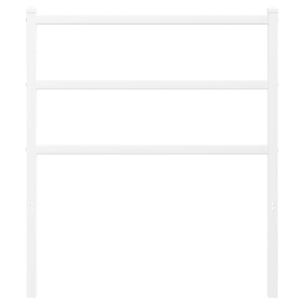 Metal Replace Headboard White 80 cm