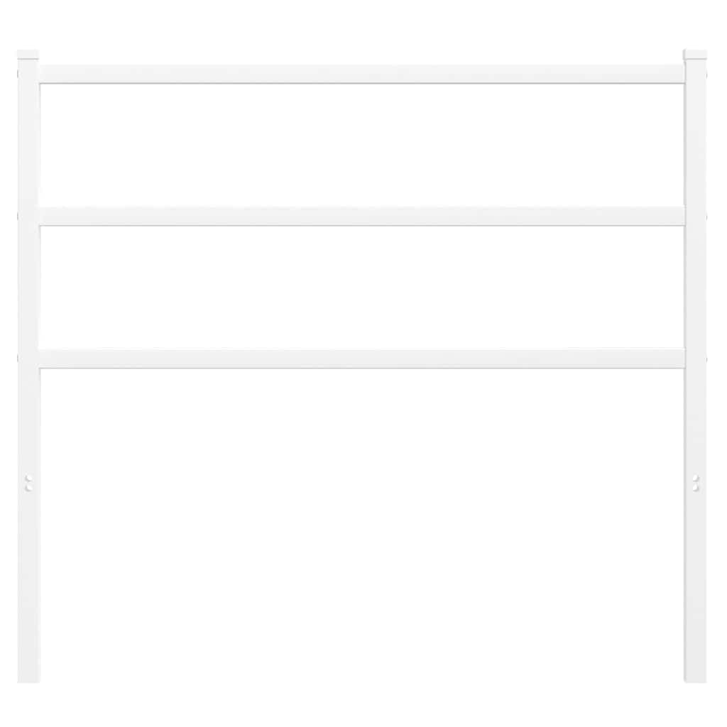 Metal Replace Headboard White 100 cm