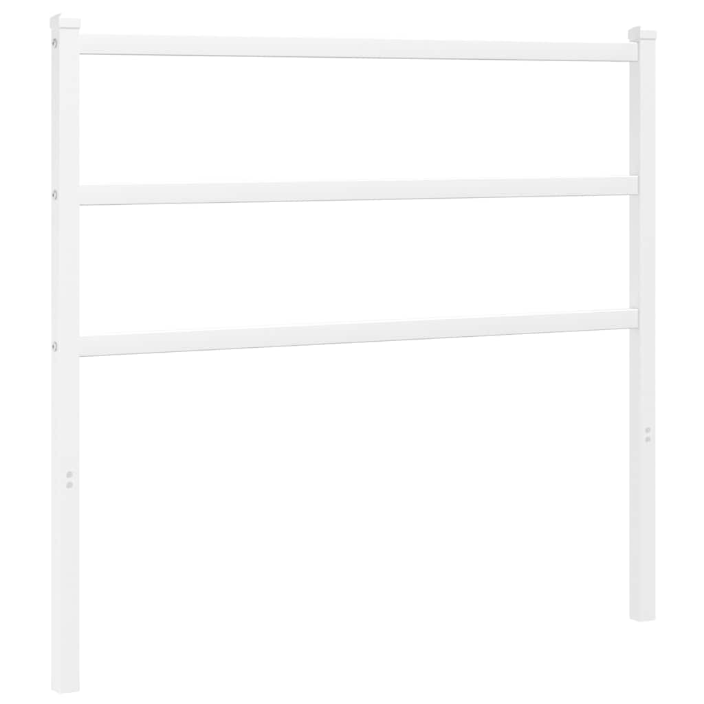 Metal Replace Headboard White 107 cm