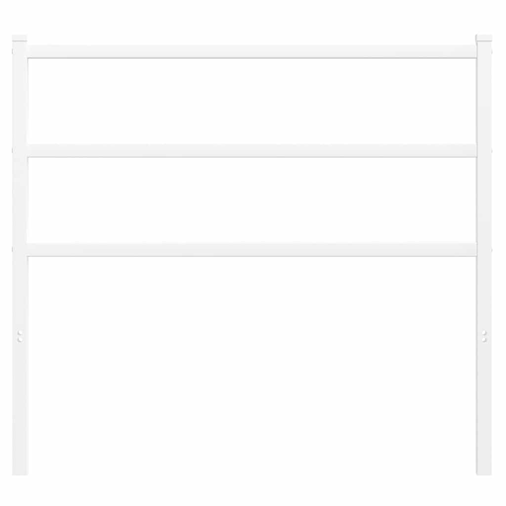 Metal Replace Headboard White 107 cm