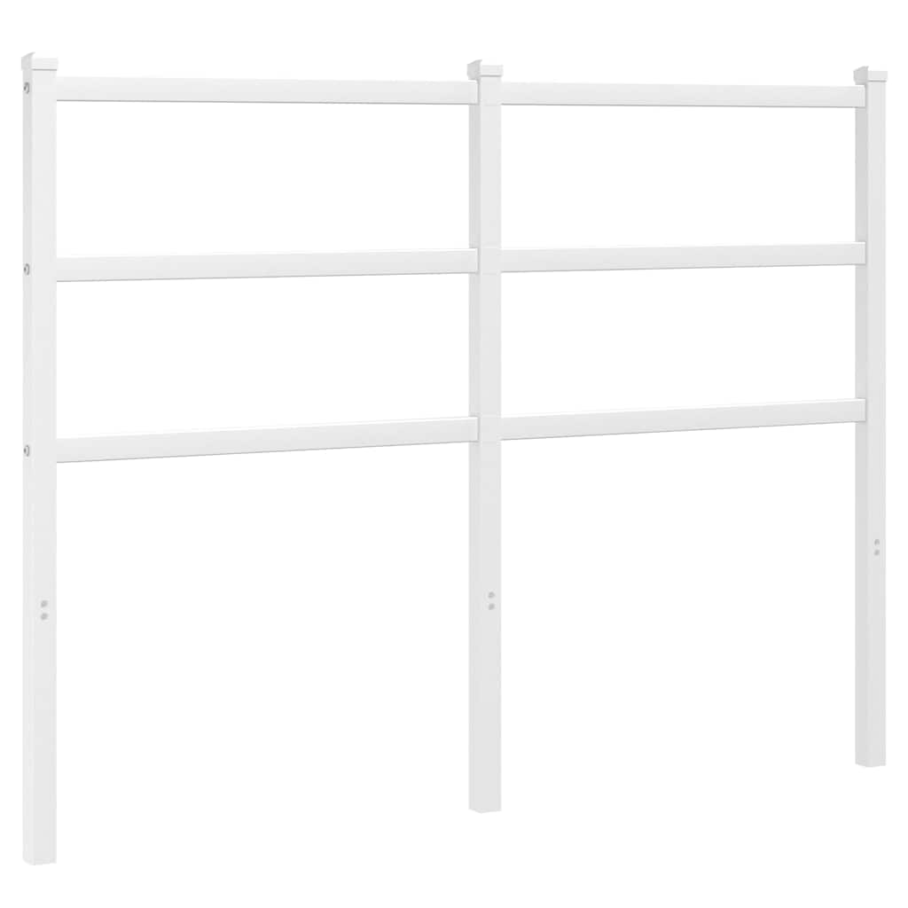 Metal Replace Headboard White 120 cm