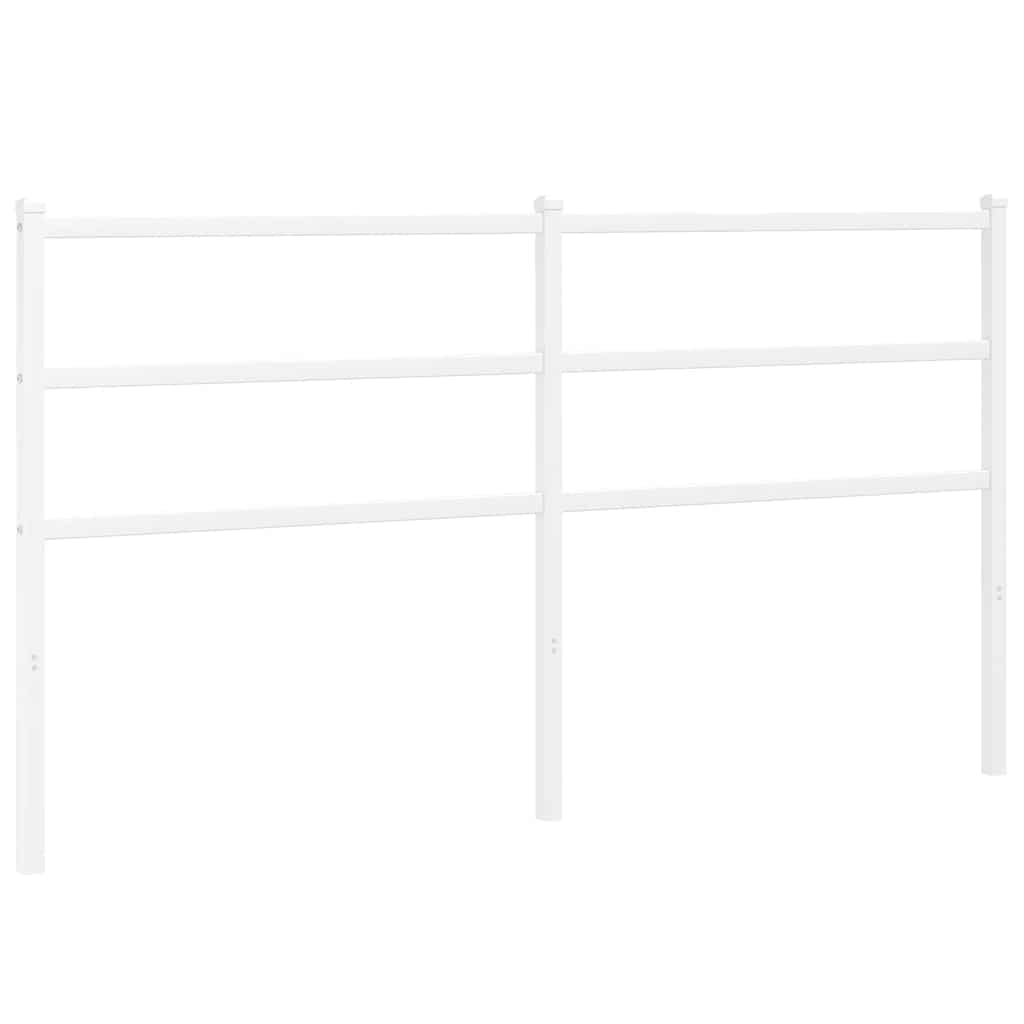 Metal Replace Headboard White 160 cm