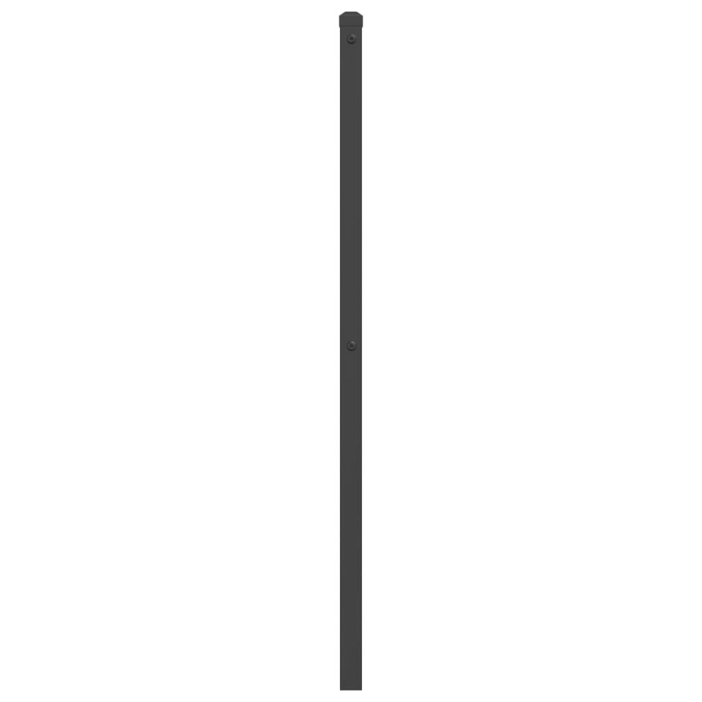 Metal Replace Headboard Black 75 cm