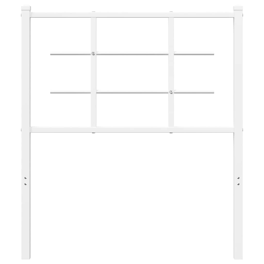 Metal Replace Headboard White 75 cm