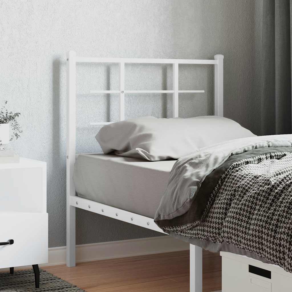 Metal Replace Headboard White 75 cm