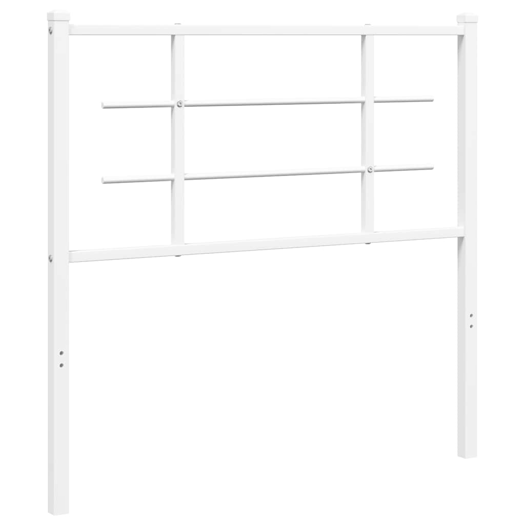 Metal Replace Headboard White 100 cm