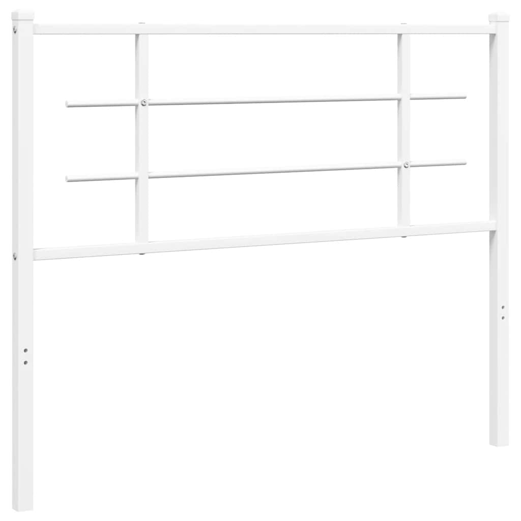 Metal Replace Headboard White 107 cm