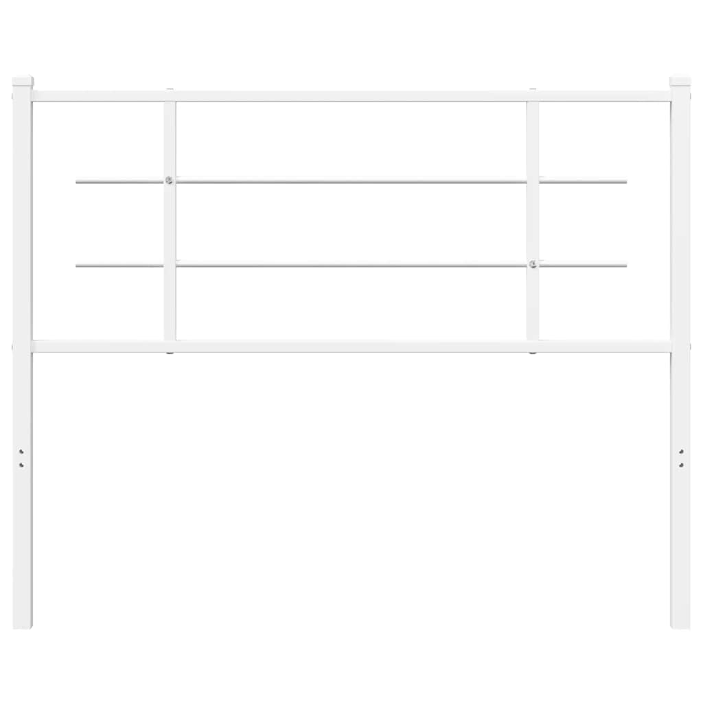 Metal Replace Headboard White 107 cm