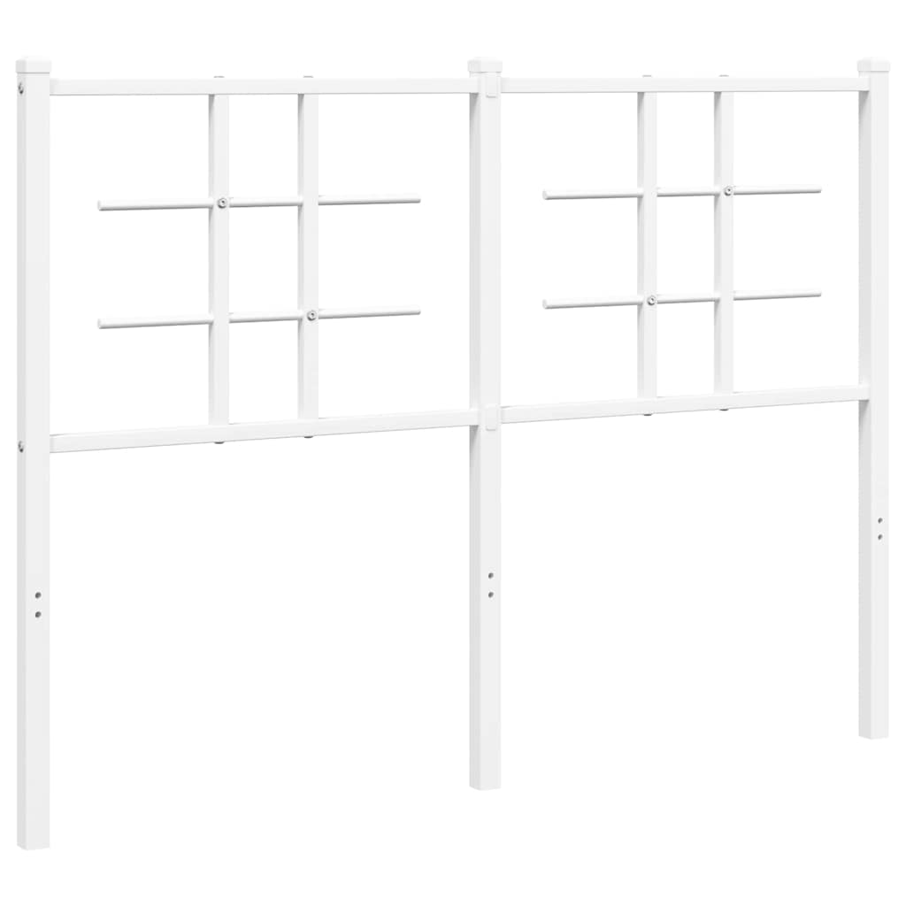 Metal Replace Headboard White 120 cm