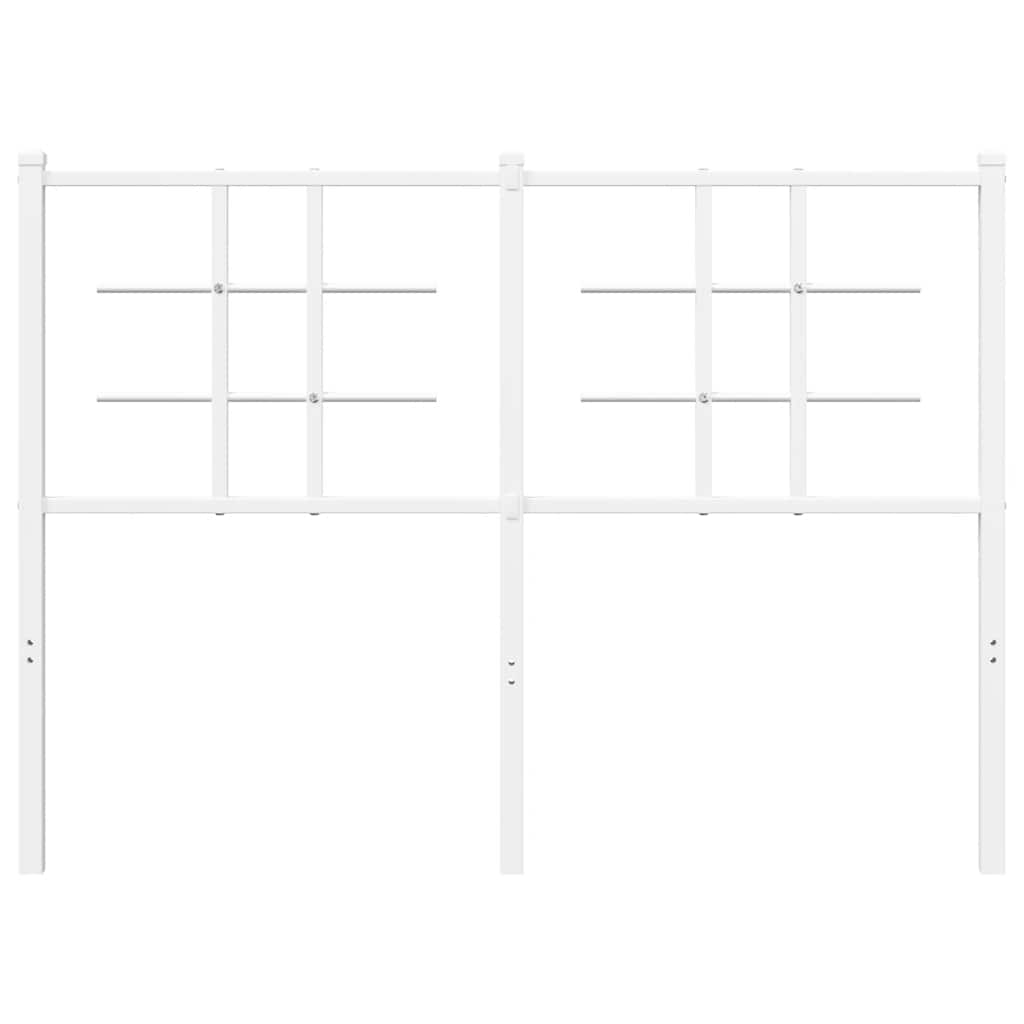 Metal Replace Headboard White 120 cm
