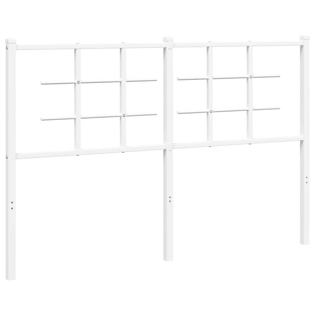 Metal Replace Headboard White 135 cm