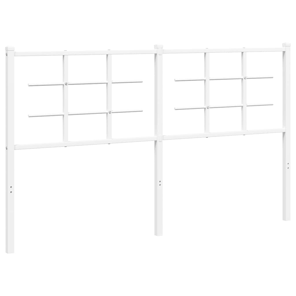 Metal Replace Headboard White 160 cm