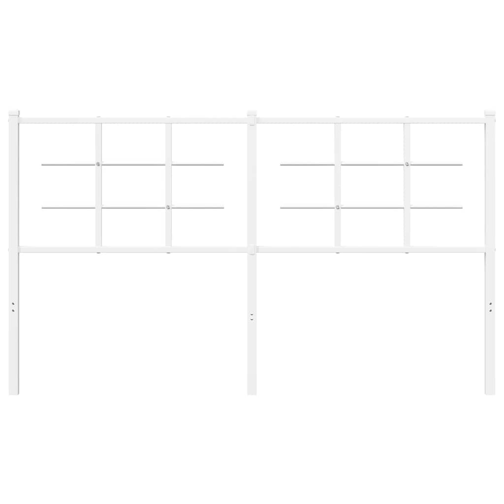 Metal Replace Headboard White 160 cm
