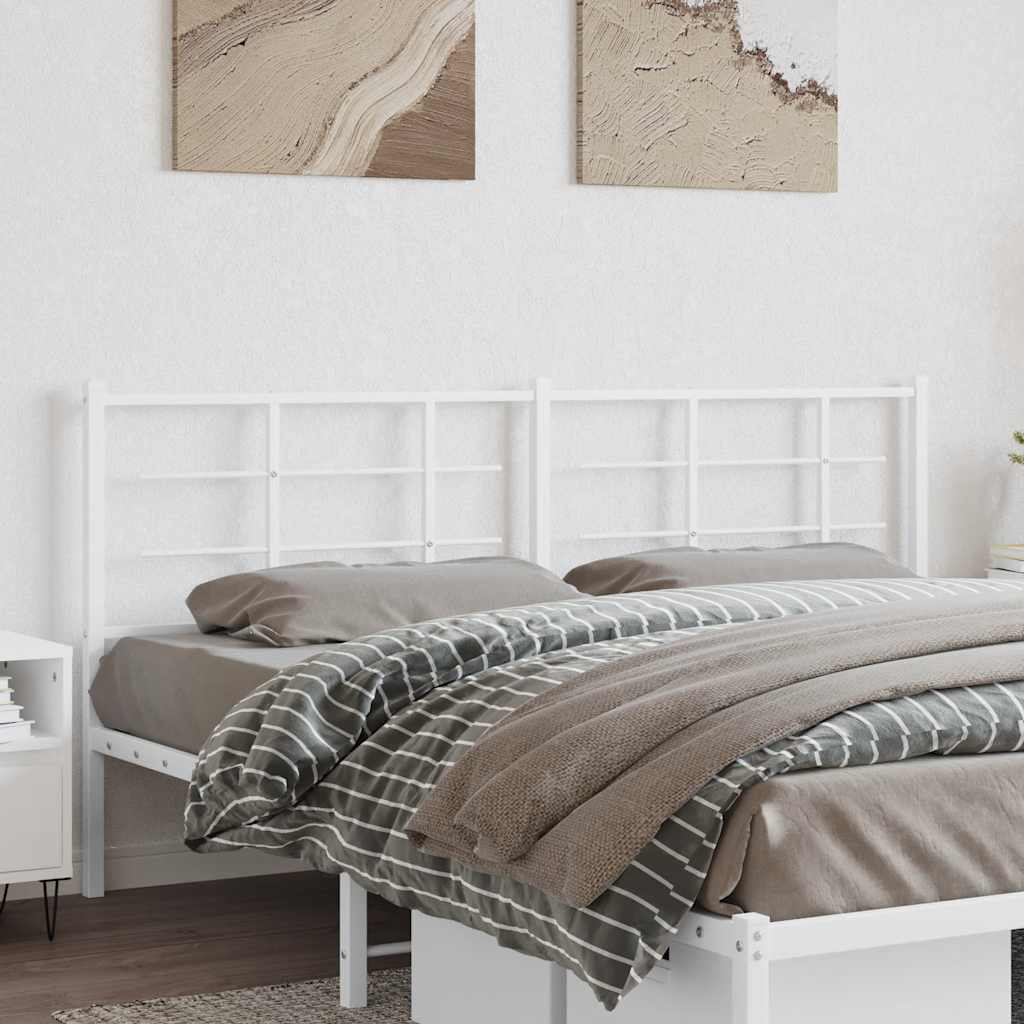 Metal Replace Headboard White 180 cm