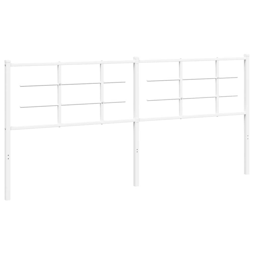 Metal Replace Headboard White 193 cm