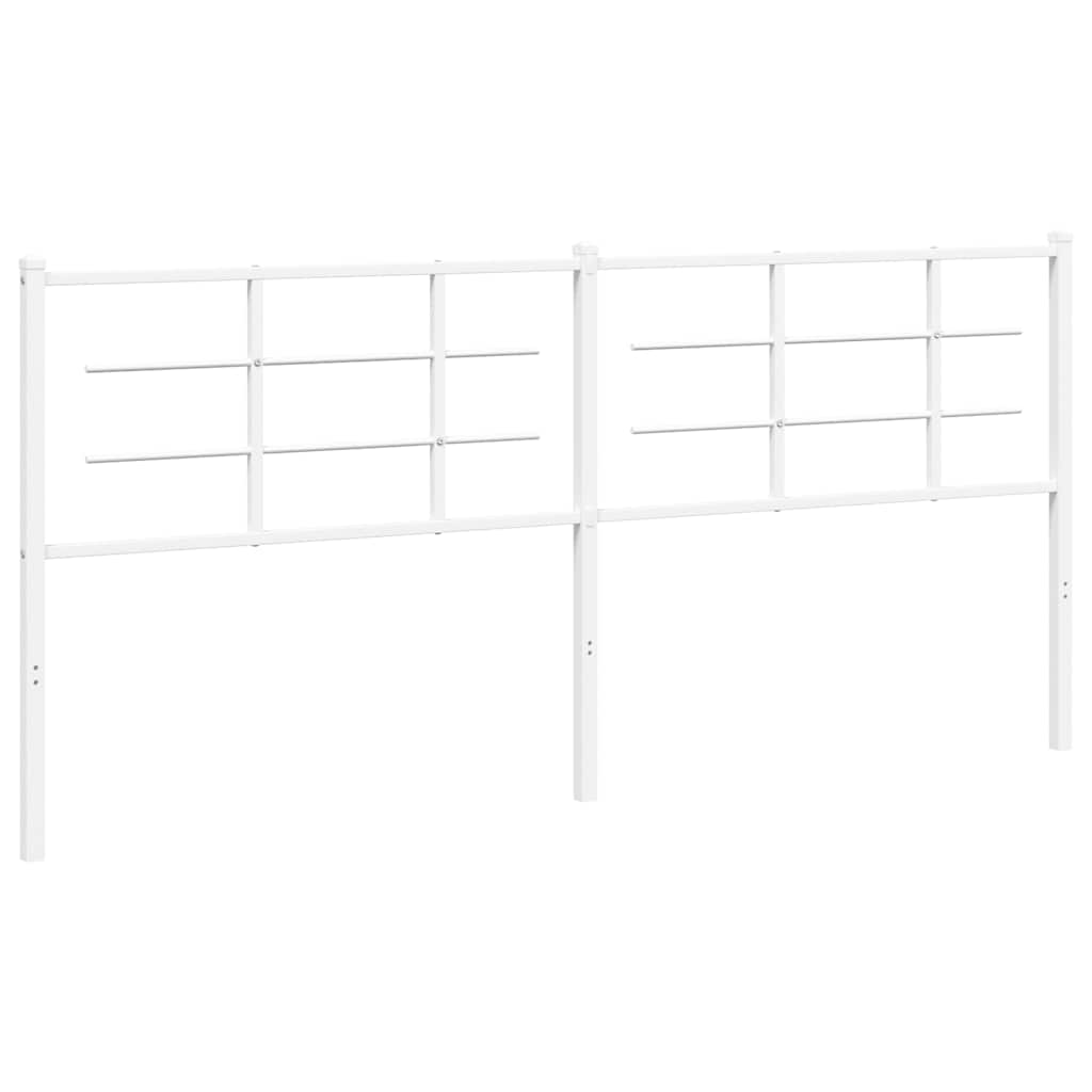 Metal Replace Headboard White 200 cm