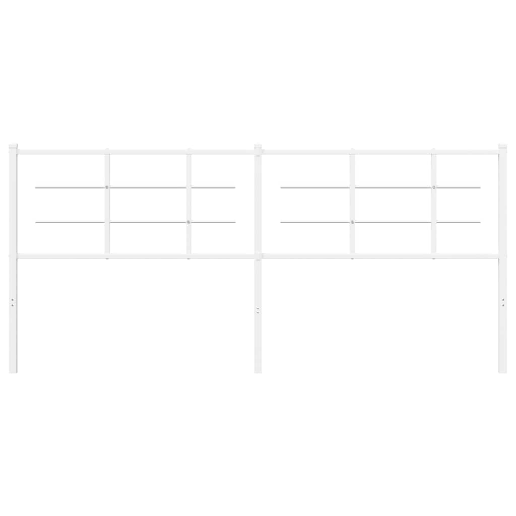Metal Replace Headboard White 200 cm