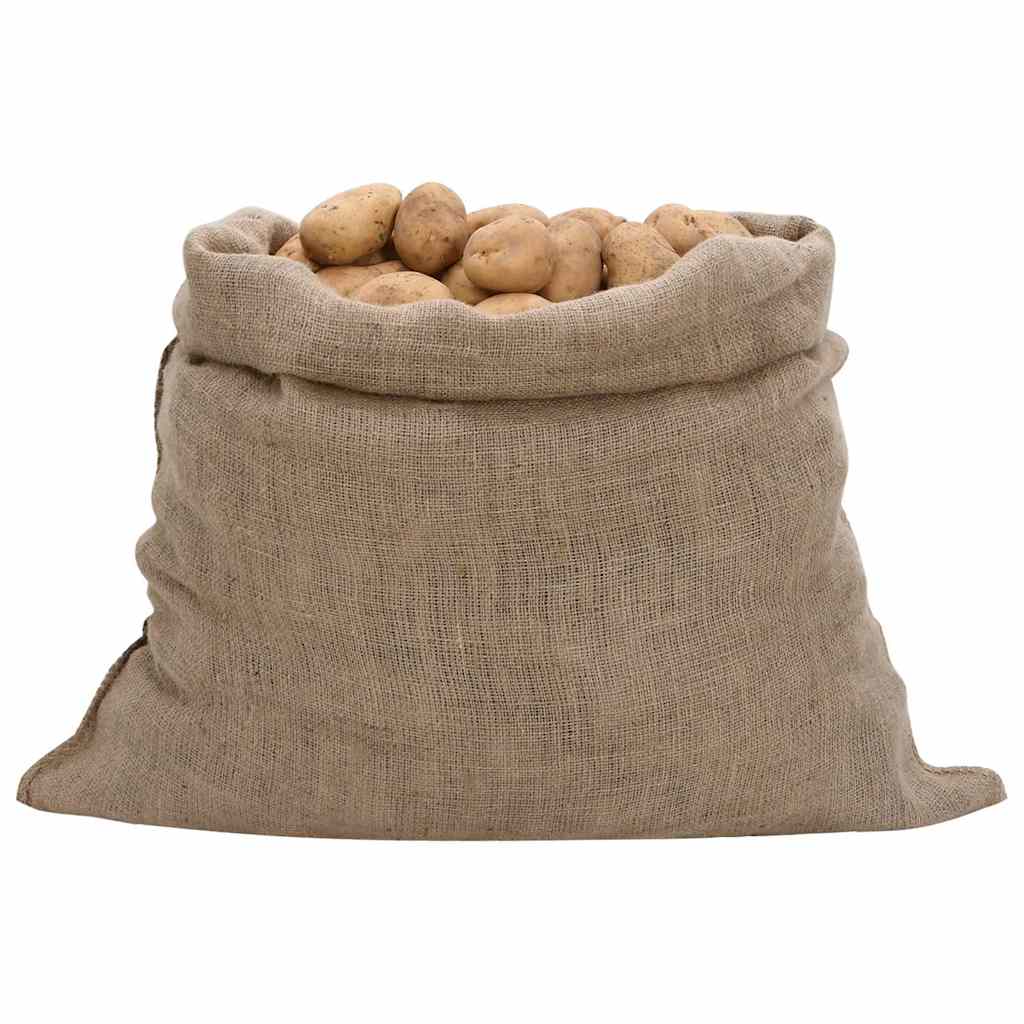 Jute Sacks 30 pcs 100x110 cm 100% Jute 220 gsm
