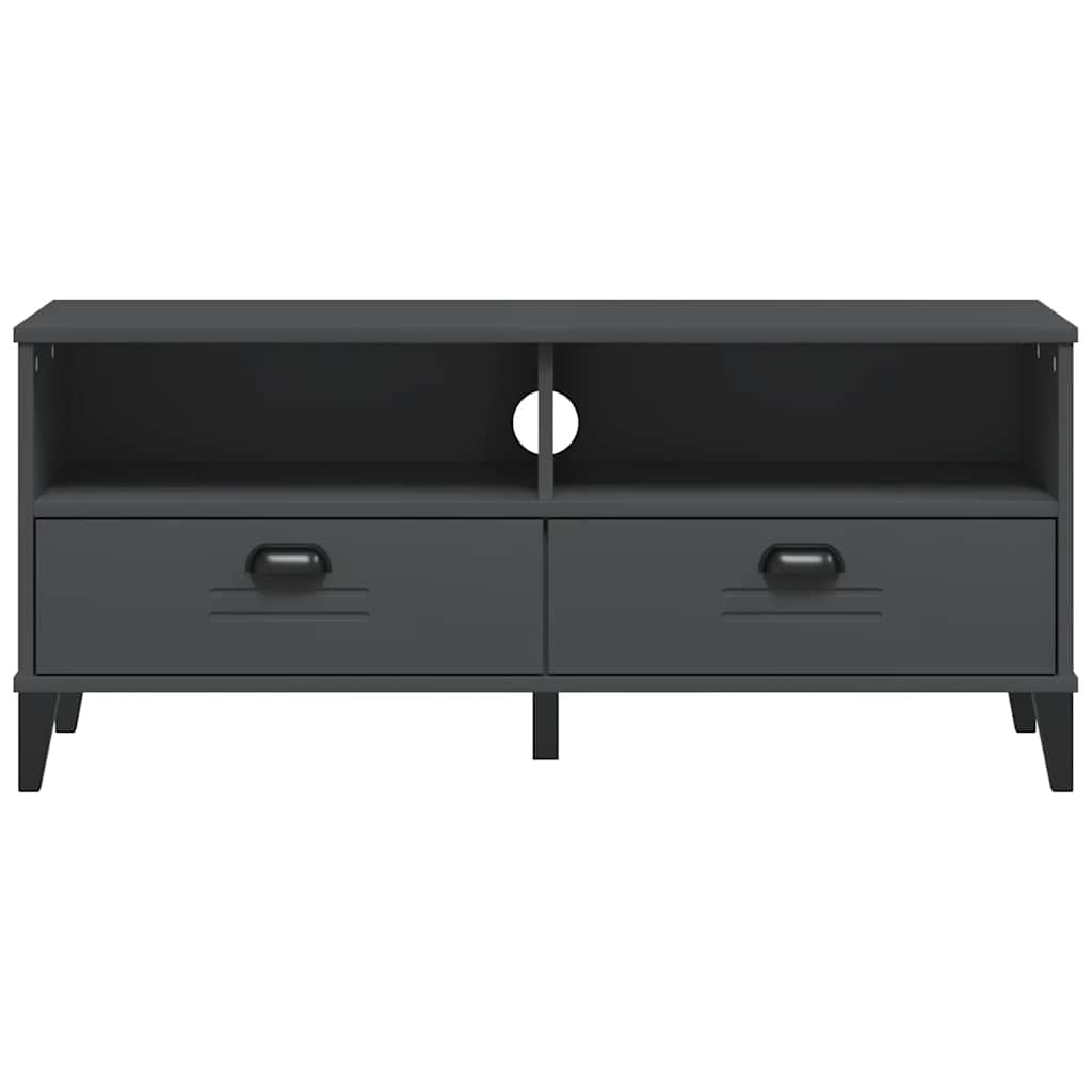 TV Cabinet VIKEN Anthracite Grey Engineered Wood