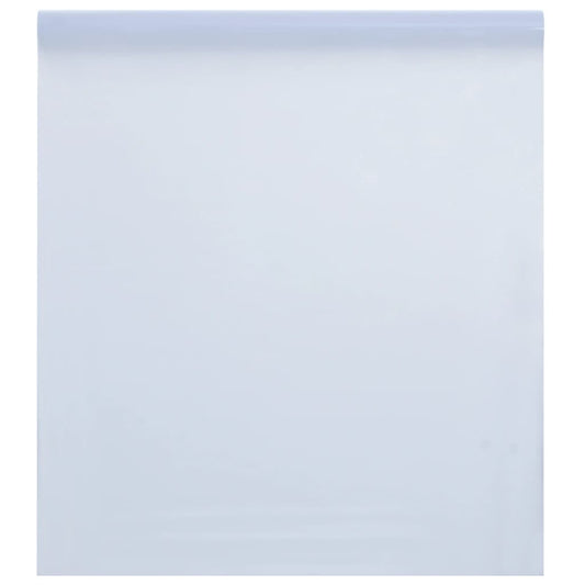 vidaXL Window Film Static Frosted Transparent White 60x1000 cm PVC