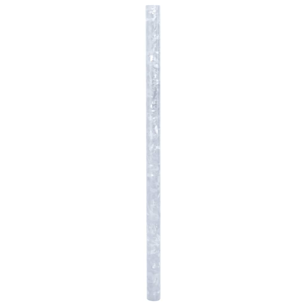 Window Film Frosted Flower Pattern 90x500 cm PVC