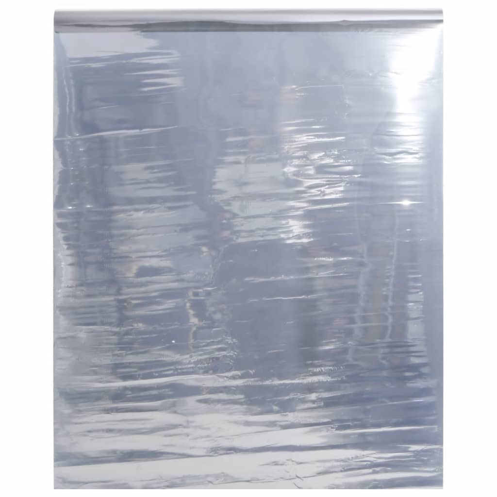 vidaXL Solar Film Static Reflective Effect Silver 45x1000 cm PVC