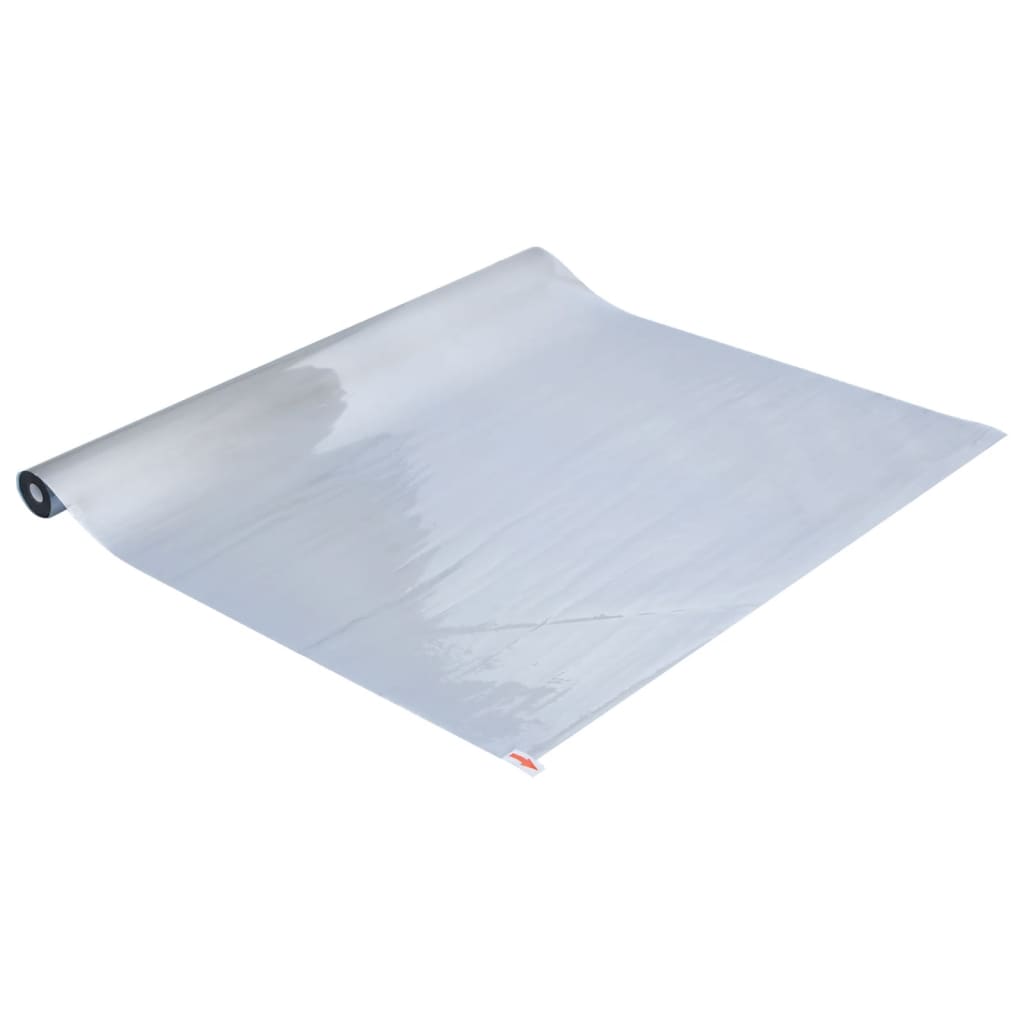 vidaXL Solar Film Static Reflective Effect Silver 45x1000 cm PVC