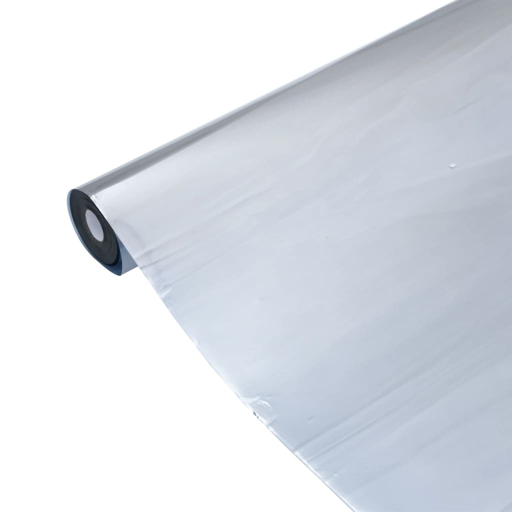 vidaXL Solar Film Static Reflective Effect Silver 45x1000 cm PVC