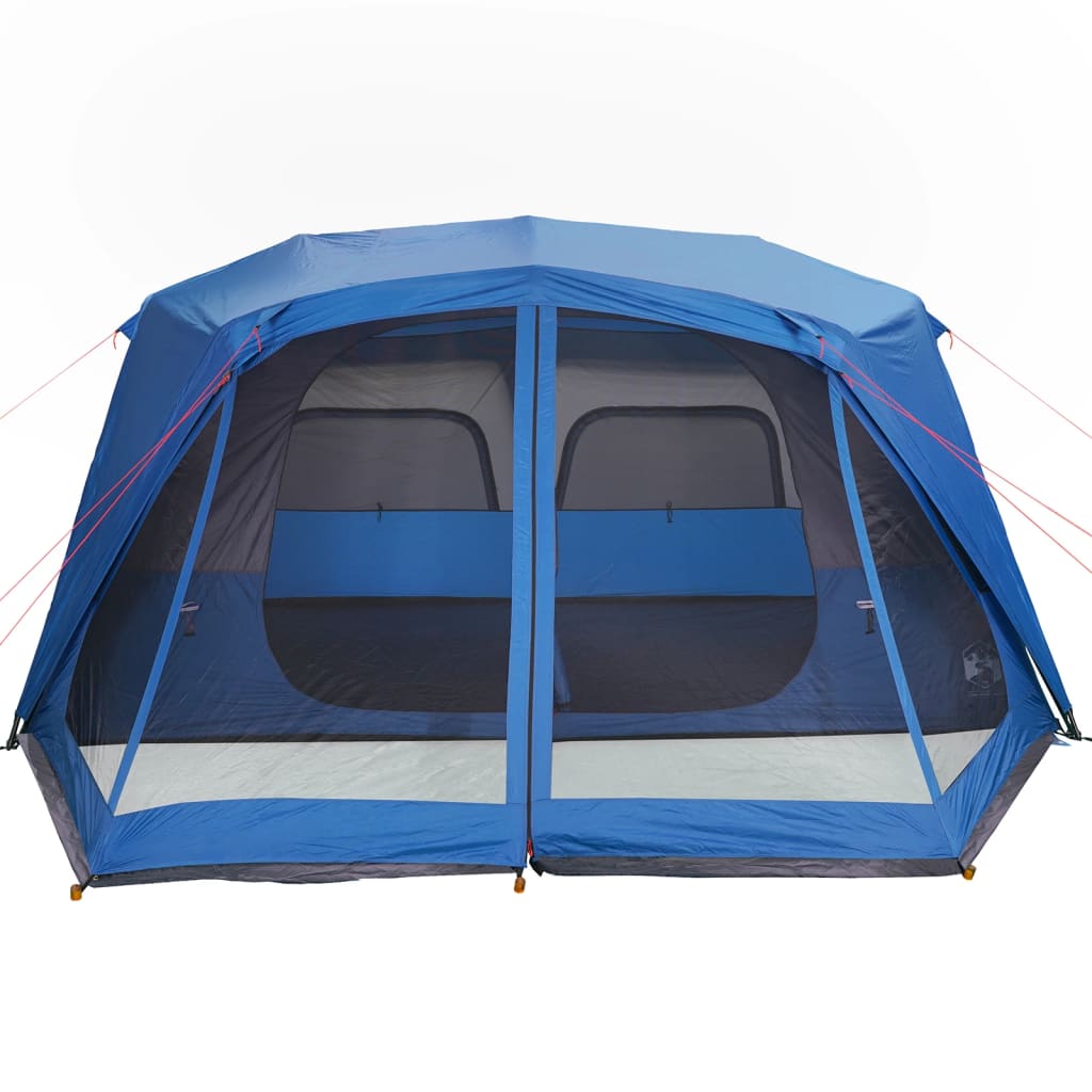 vidaXL Family Tent 10-Person Blue Quick Release Waterproof