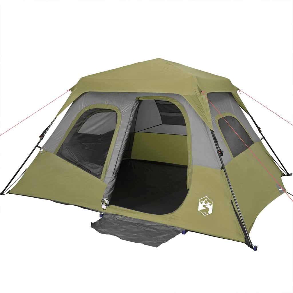 vidaXL Family Tent 6-Person Blue Quick Release Waterproof