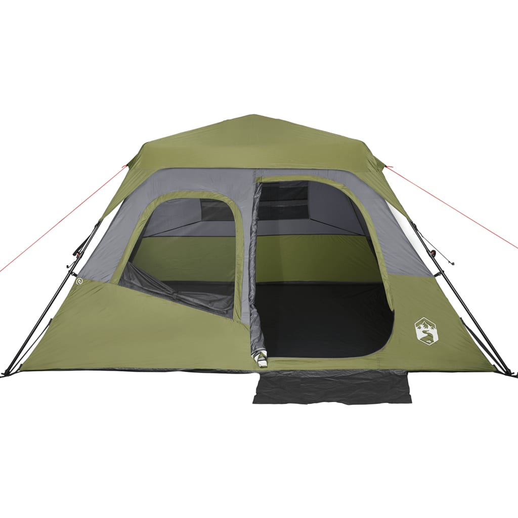 vidaXL Family Tent 6-Person Blue Quick Release Waterproof