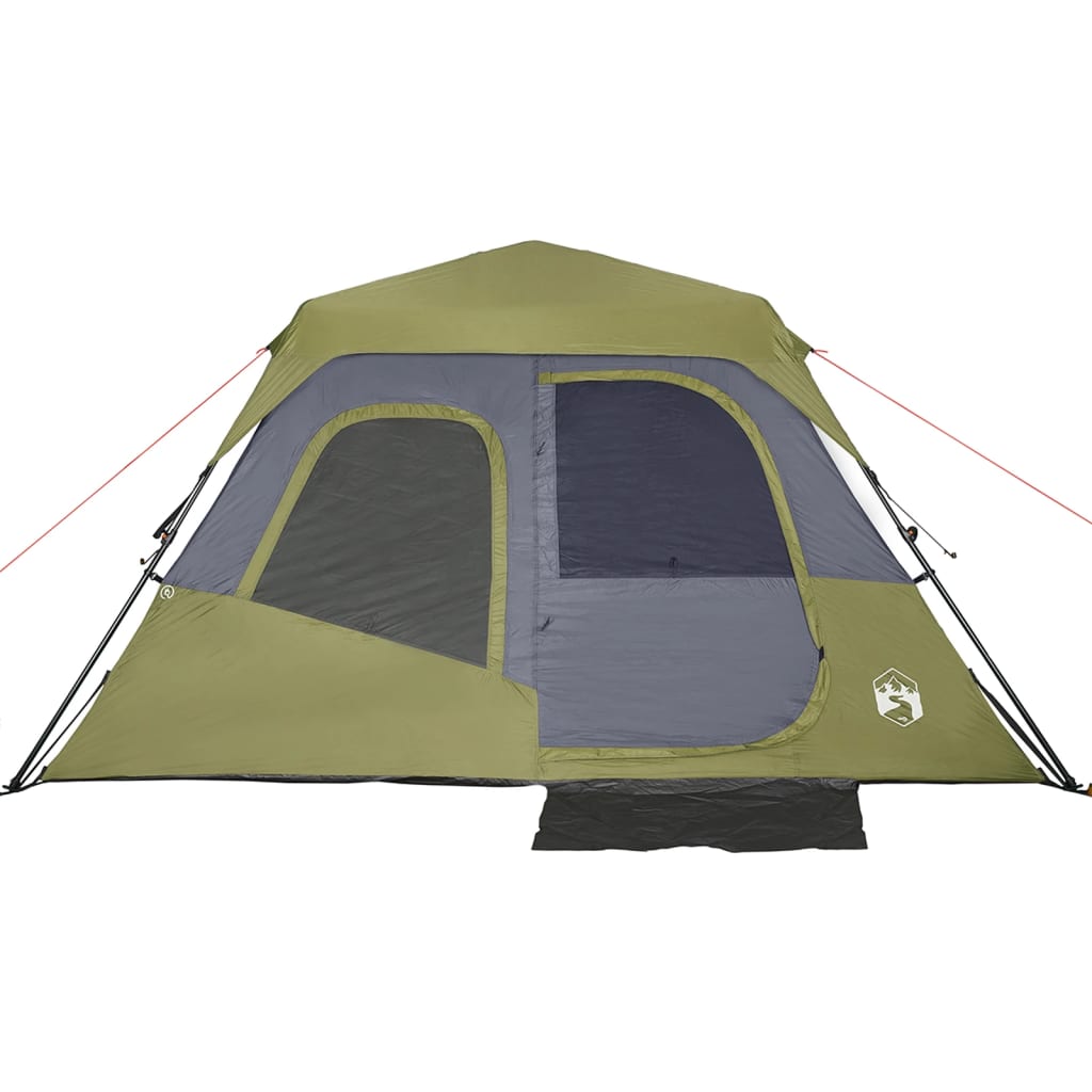 vidaXL Family Tent 6-Person Blue Quick Release Waterproof