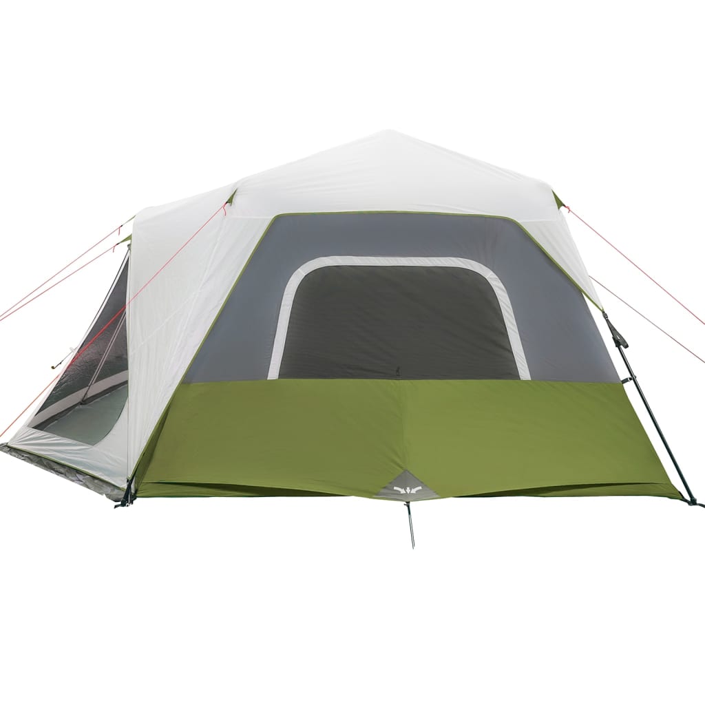 vidaXL Family Tent with LED 10-Person Light Blue Quick Release