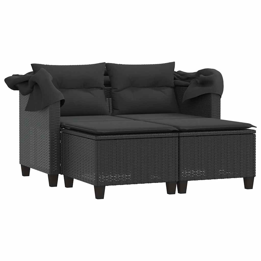 Garden Sofa | Black