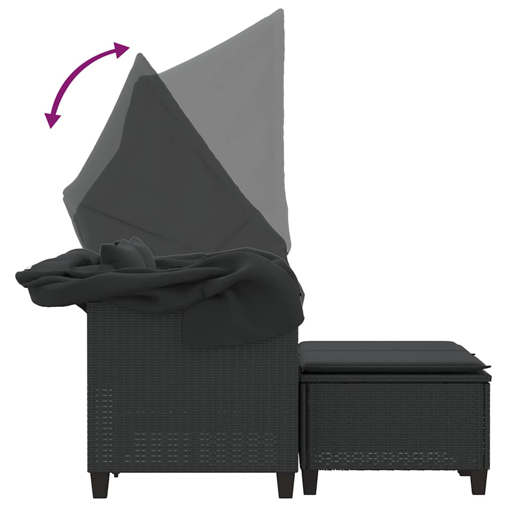 Garden Sofa | Black