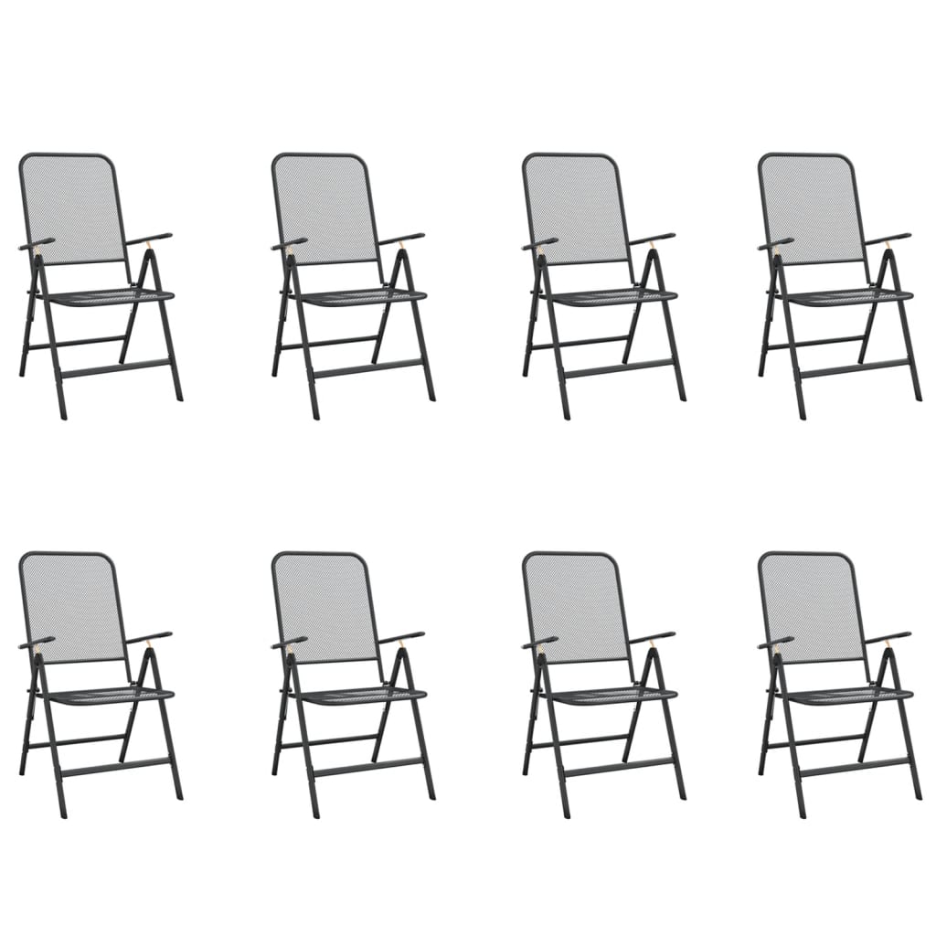 Garden Dining Set | Anthracite | Expanded Metal Mesh with E-coating