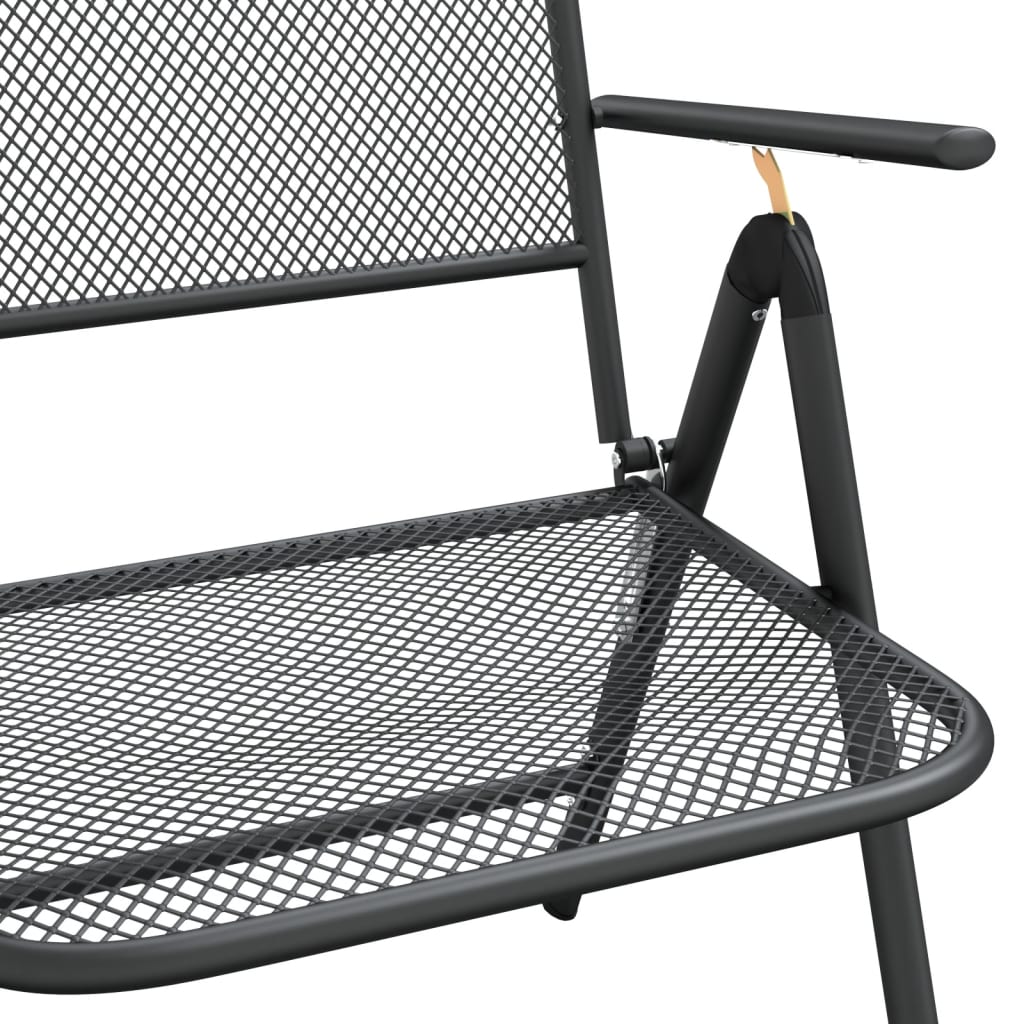 Garden Dining Set | Anthracite | Expanded Metal Mesh with E-coating