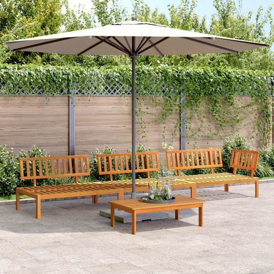 Pallet Sofa Set | Natural Wood | Solid acacia wood | Large | Modular