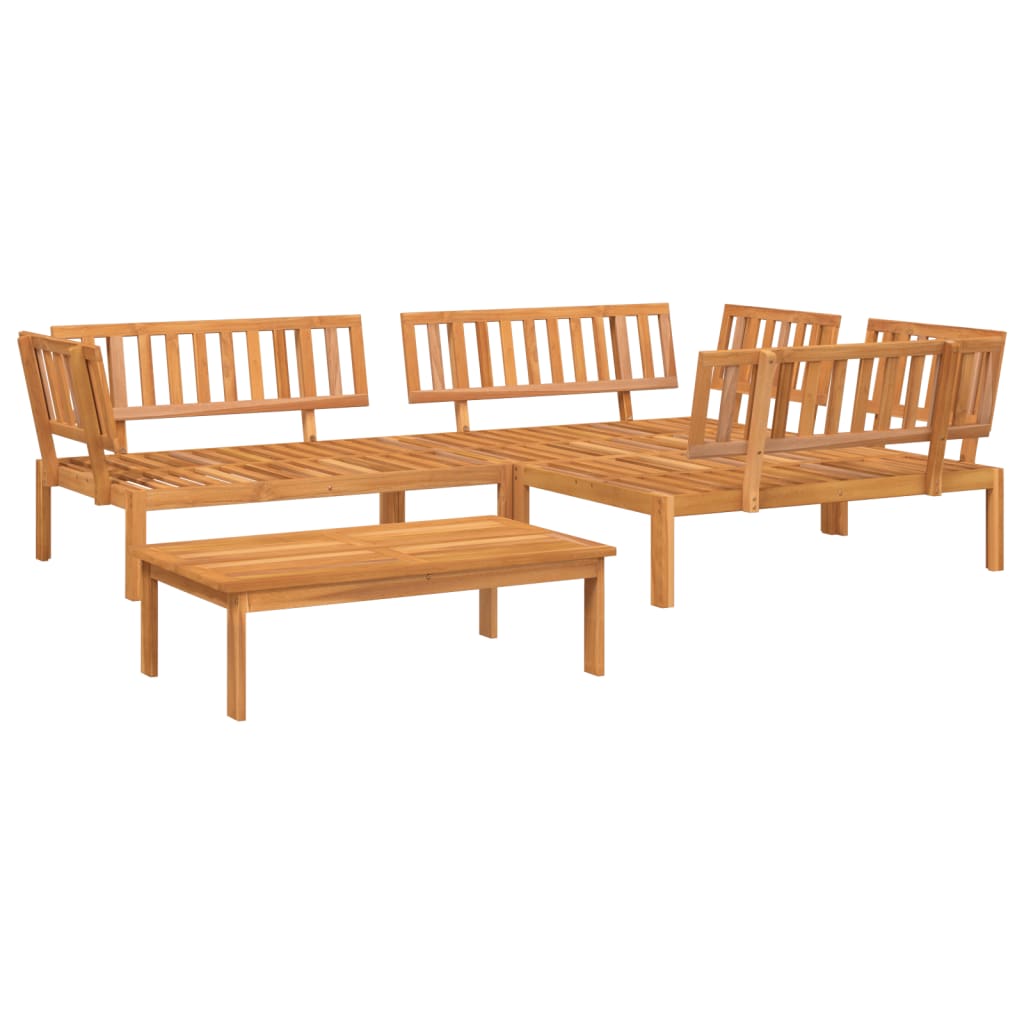 Pallet Sofa Set | Oiled Wood | Solid Acacia wood with an oil finish
