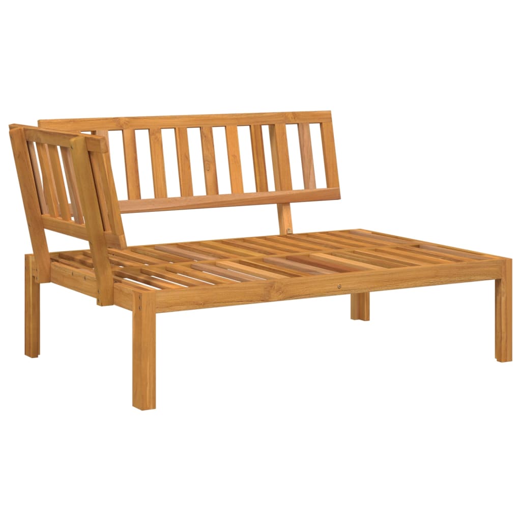 Pallet Sofa Set | Natural acacia | Solid acacia wood | Large | Modular