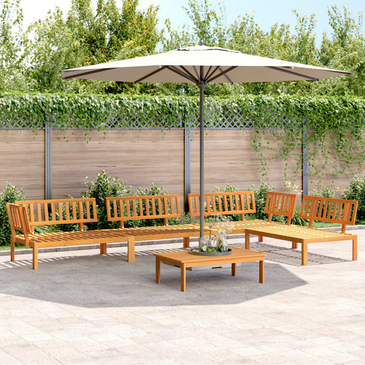 Pallet Sofa Set | Natural Wood | Solid Acacia Wood | Standard | Modular